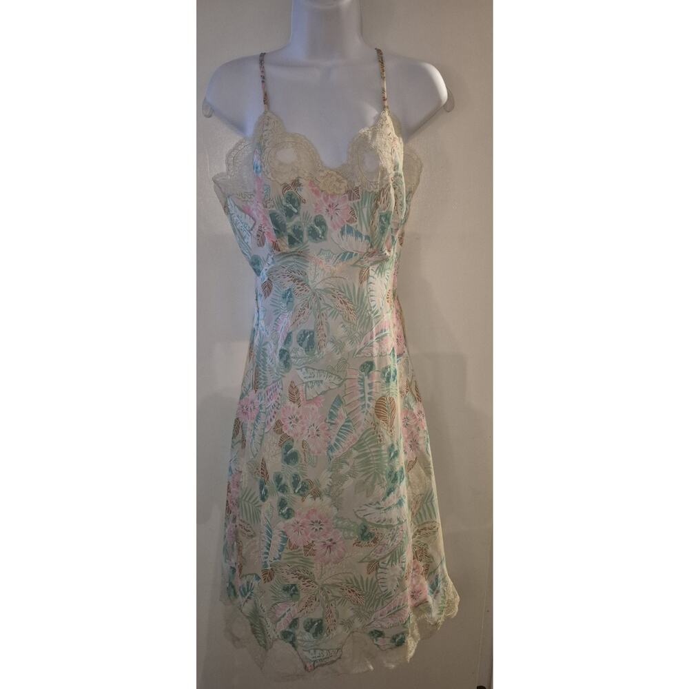 💥 Bergdorf Goodman Parisian Maid Nightgown Rare 34 Slip Dress Lingerie D2